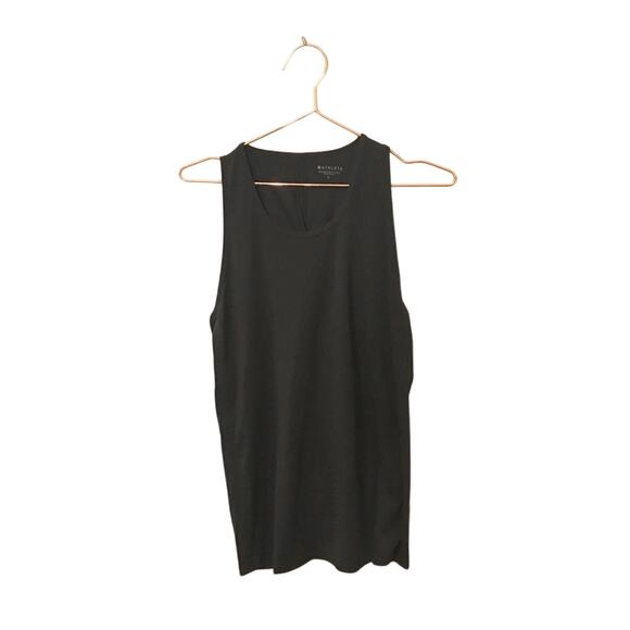 Athleta sleeveless navy open back with tie at bottom size small - Picture 1 of 5